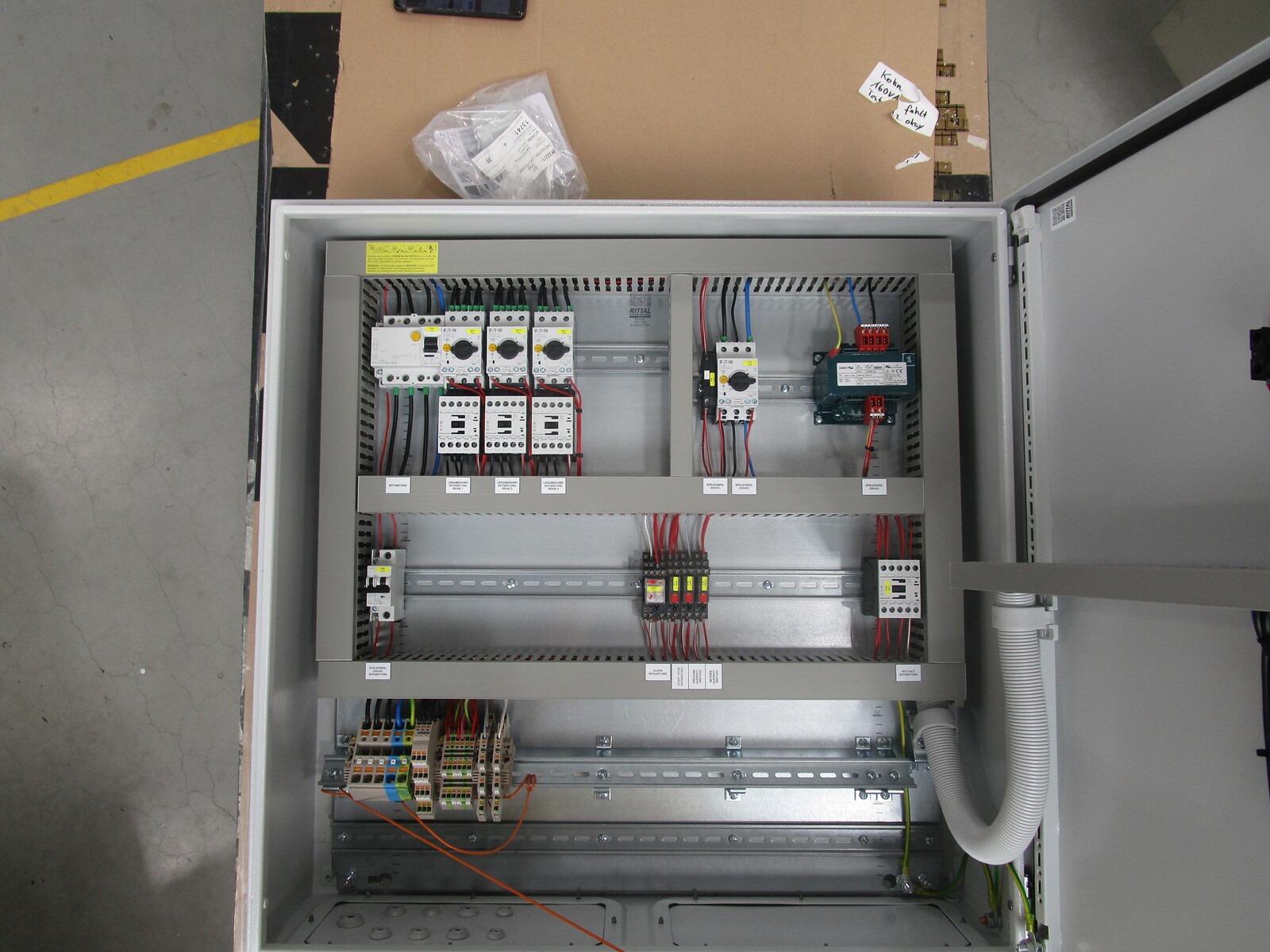 Schaltschrank Entmistung Kohn